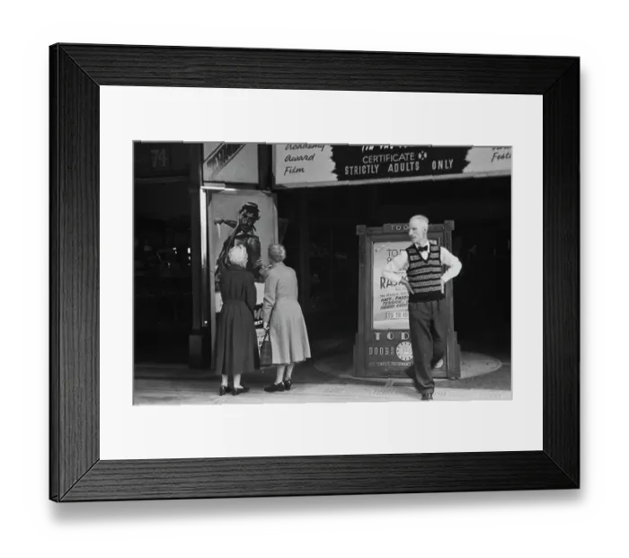 Framed Print : Lancashire Cinema Framed Print : Lancashire Cinema