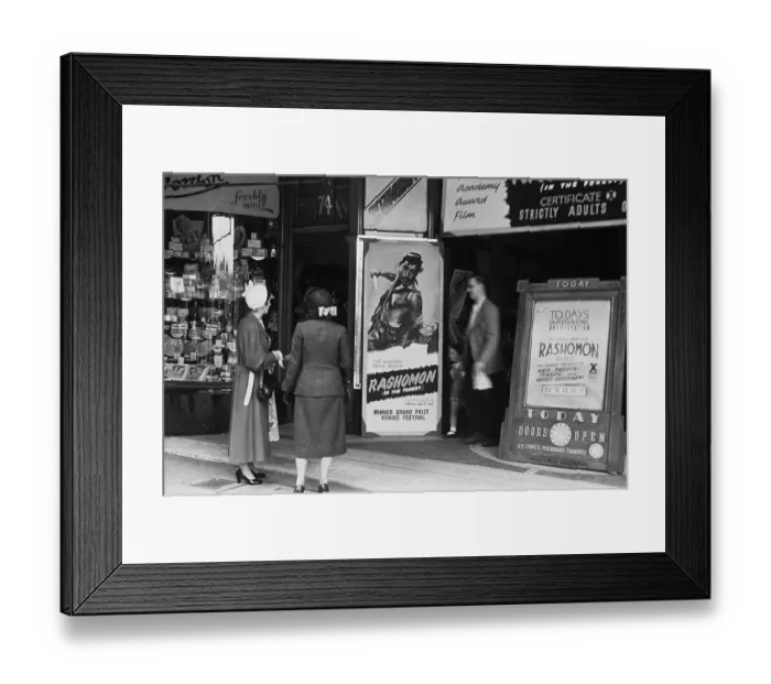 Framed Print : Lancashire Cinema Framed Print : Lancashire Cinema