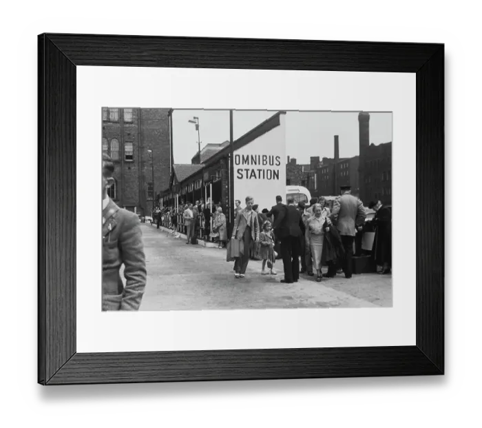 Framed Print : Omnibus Station