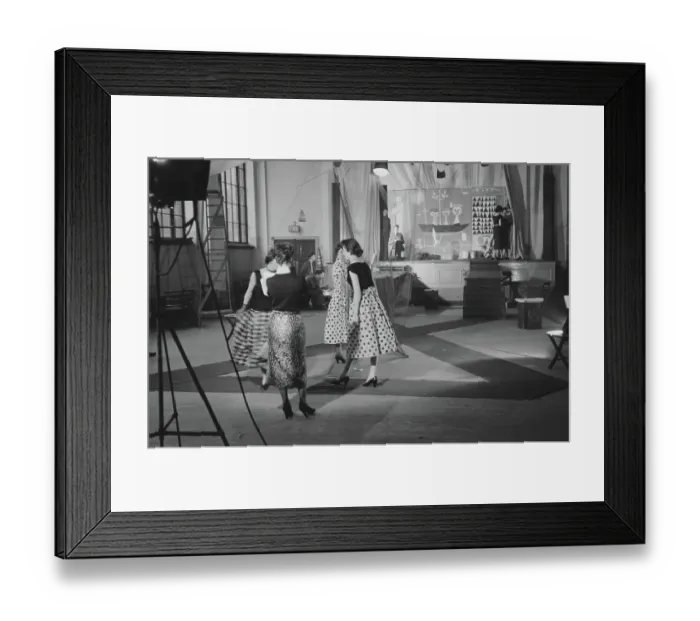 Framed Print : Art School Fashion Show Rehearsal Framed Print : Art School Fashion Show Rehearsal