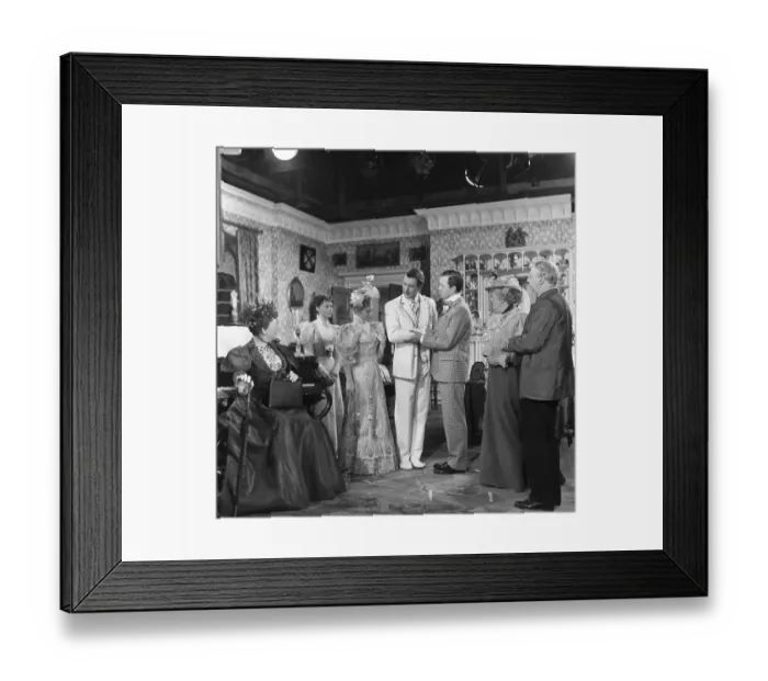 Framed Print : Earnest Meeting Framed Print : Earnest Meeting