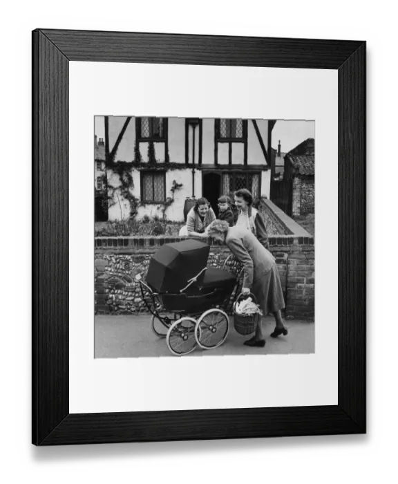 Framed Print : Pram Interest Framed Print : Pram Interest
