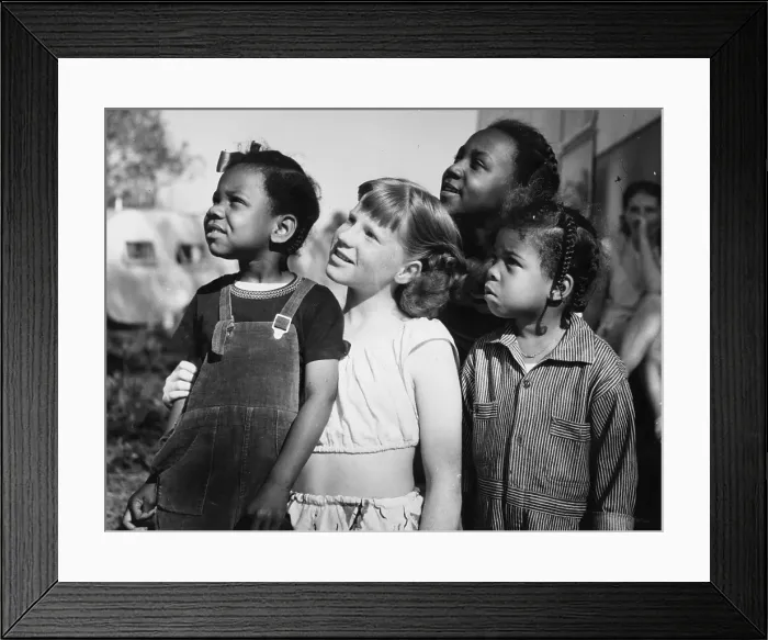 Framed Print : Pilots Children Framed Print : Pilots Children