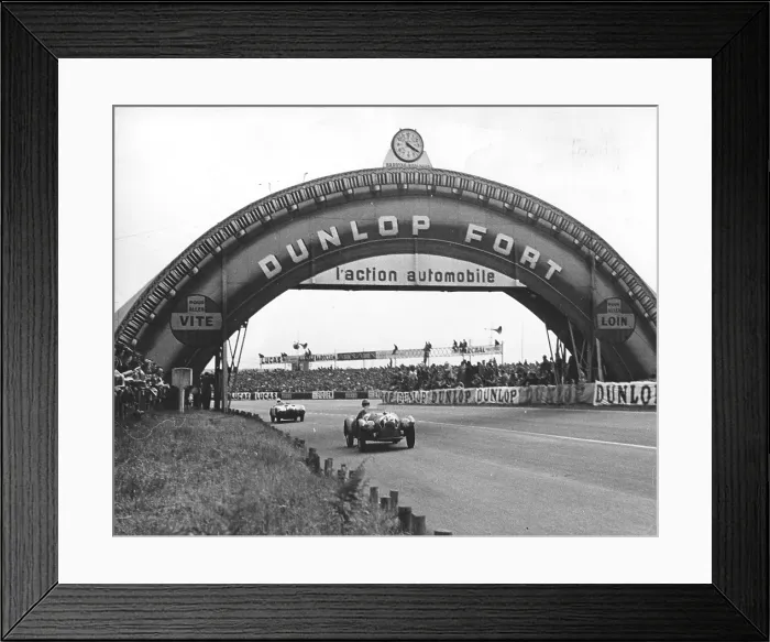 Framed Print : Le Mans. Cars compete at the 1952 Le Mans automobile race Framed Print : Le Mans. Cars compete at the 1952 Le Mans automobile race