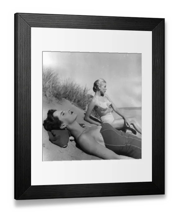 Framed Print : Towelling Swimsuit Framed Print : Towelling Swimsuit