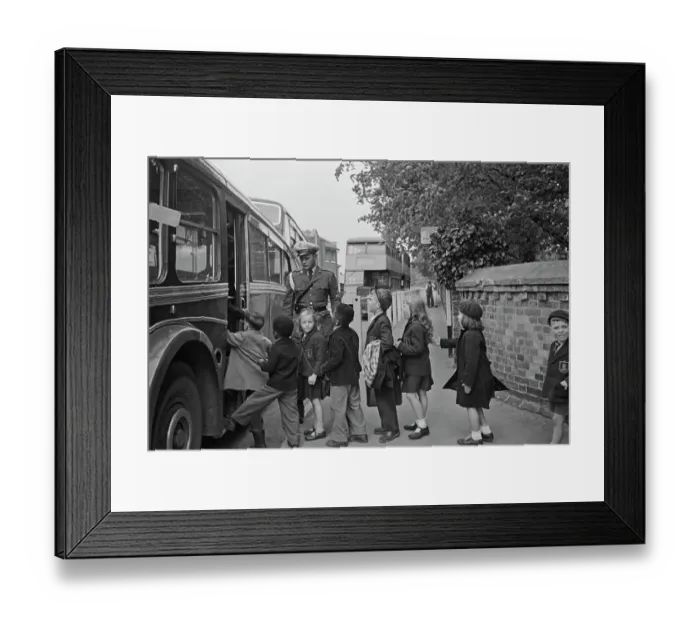 Framed Print : The Yanks In England, 1952 Framed Print : The Yanks In England, 1952
