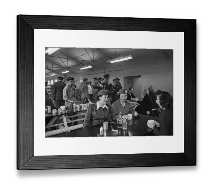 Framed Print : The Yanks In England, 1952