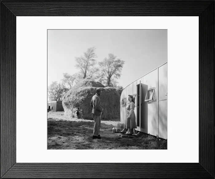 Framed Print : The Yanks In England, 1952 Framed Print : The Yanks In England, 1952