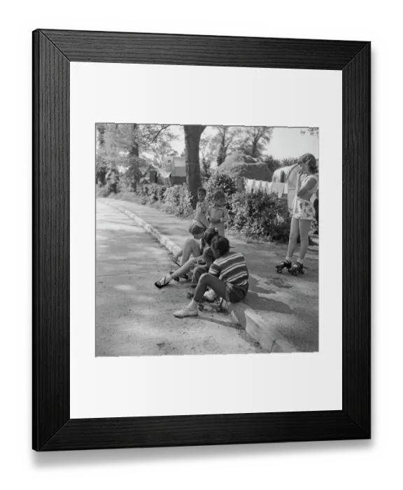 Framed Print : The Yanks In England, 1952 Framed Print : The Yanks In England, 1952