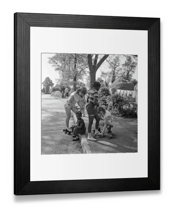 Framed Print : The Yanks In England, 1952 Framed Print : The Yanks In England, 1952