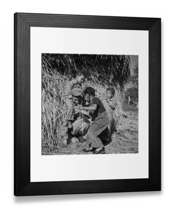 Framed Print : The Yanks In England, 1952 Framed Print : The Yanks In England, 1952