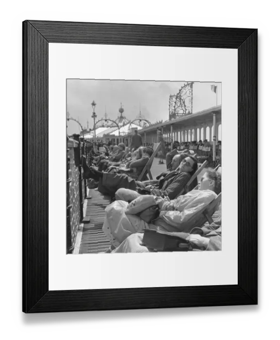 Framed Print : On Brighton Pier Framed Print : On Brighton Pier