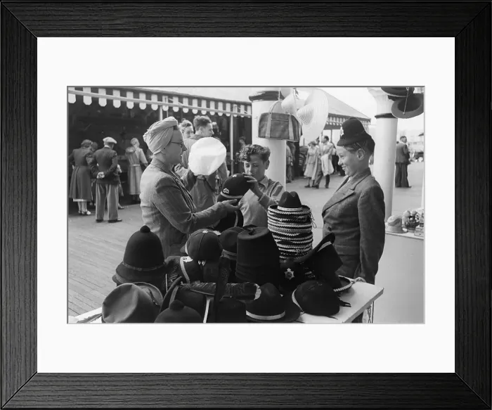 Framed Print : On Brighton Pier Framed Print : On Brighton Pier