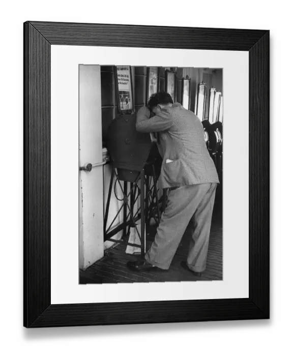 Framed Print : Peepy Hole Framed Print : Peepy Hole