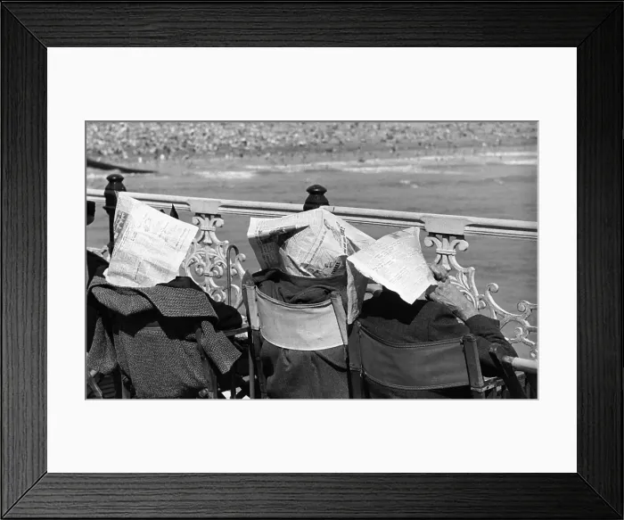 Framed Print : Paper Heads Framed Print : Paper Heads