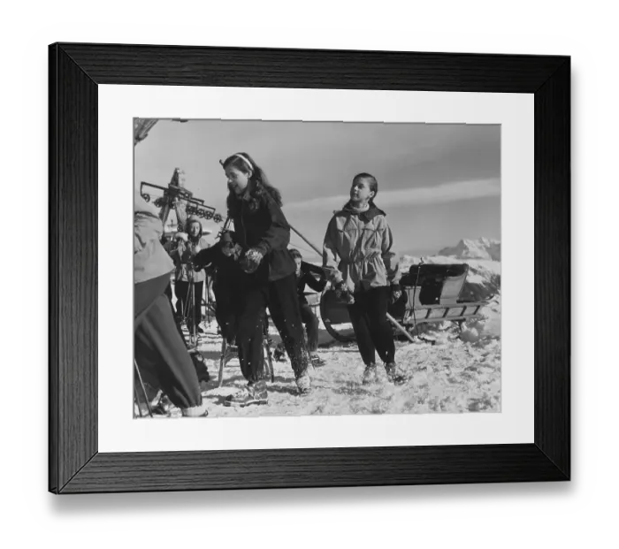 Framed Print : Winter Twins Framed Print : Winter Twins
