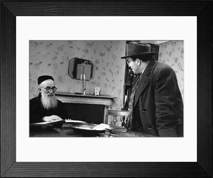 Framed Print : Rabbi And Guest