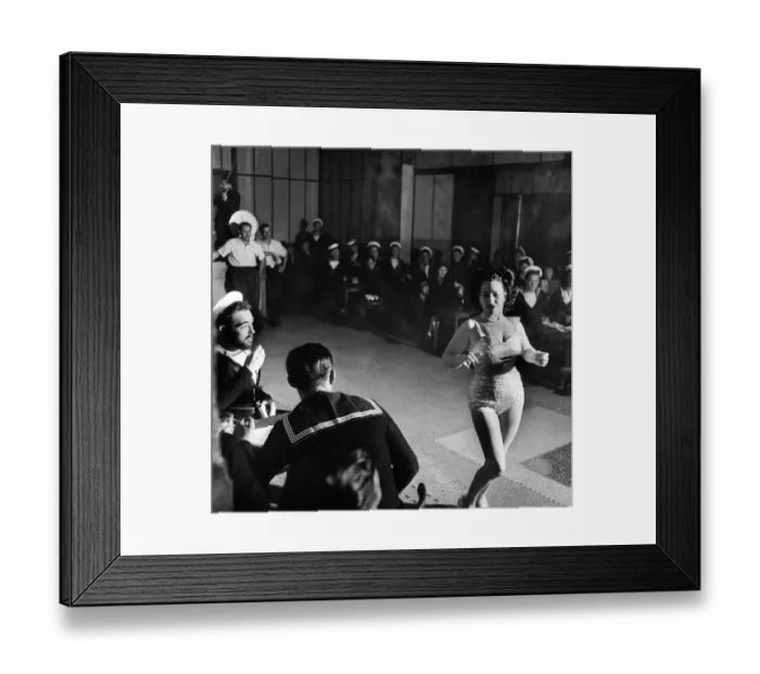 Framed Print : Off Duty. 22nd March 1952: British sailors of the Home Fleet stationed Framed Print : Off Duty. 22nd March 1952: British sailors of the Home Fleet stationed