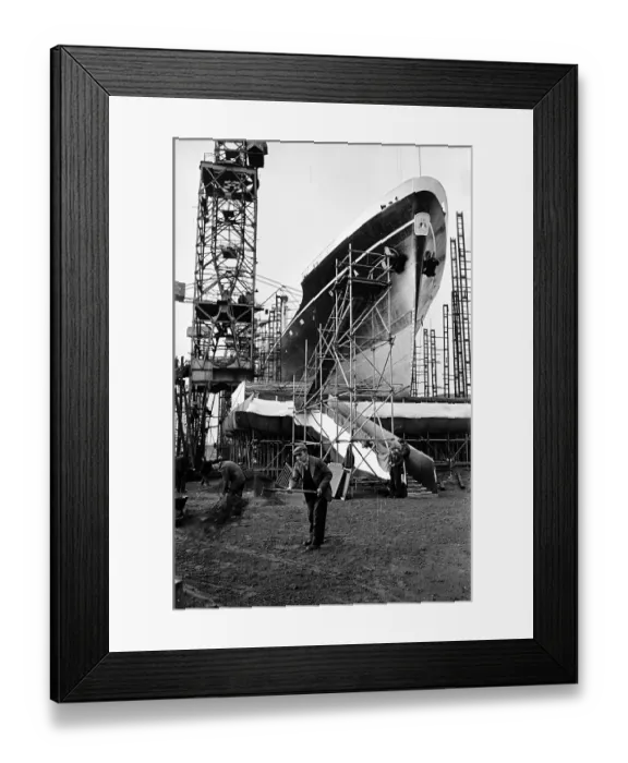 Framed Print : Clyde Shipbuilding Framed Print : Clyde Shipbuilding