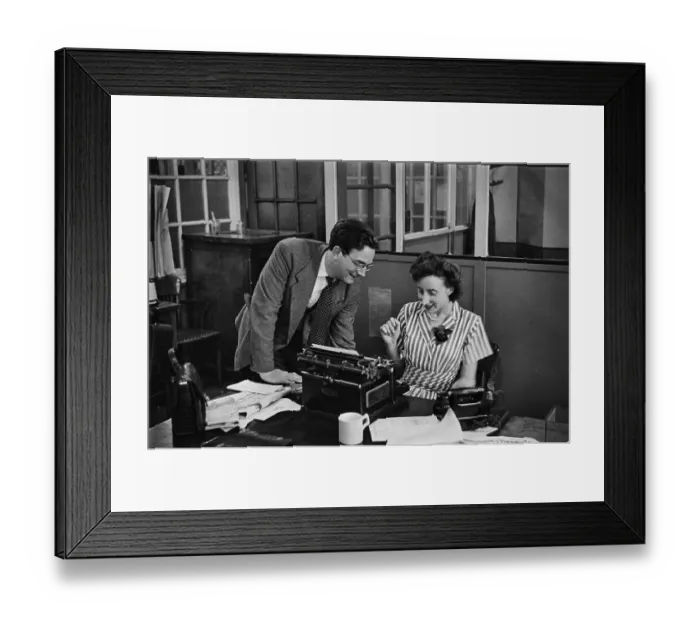 Framed Print : Women Reporters Framed Print : Women Reporters