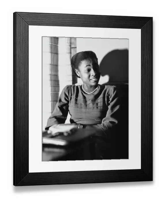 Framed Print : Jamaican Nurse Framed Print : Jamaican Nurse