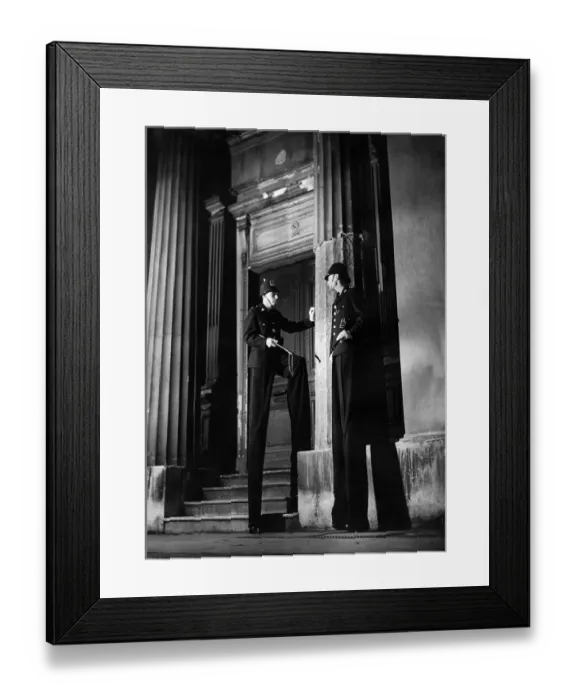 Framed Print : Long Legs Of The Law Framed Print : Long Legs Of The Law