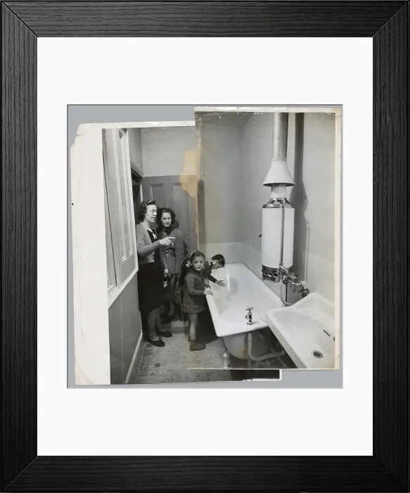 Framed Print : Bathroom Join-Up Framed Print : Bathroom Join-Up