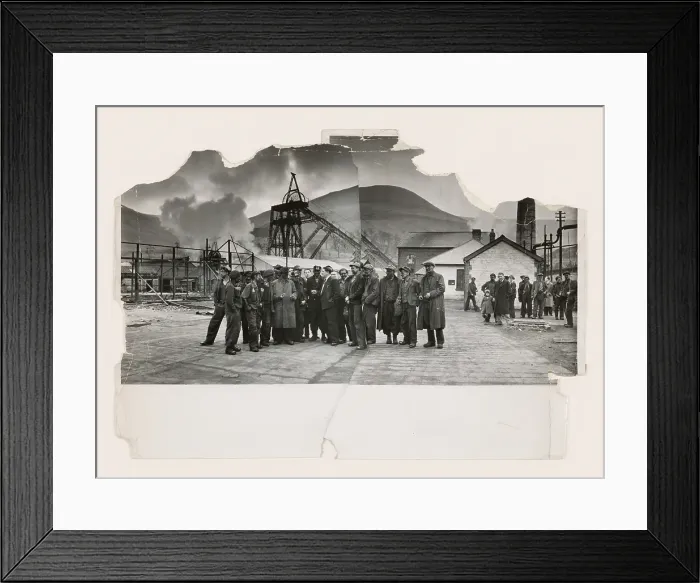 Framed Print : Pit-Head Join-Up Framed Print : Pit-Head Join-Up