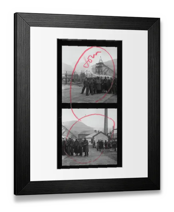 Framed Print : Rhondda Valley Miners Framed Print : Rhondda Valley Miners