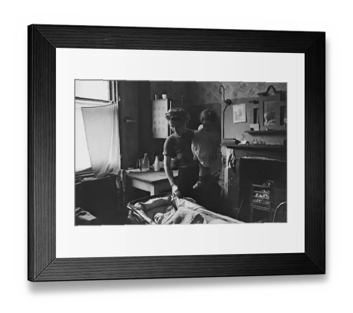Framed Print : Finsbury Slums Framed Print : Finsbury Slums