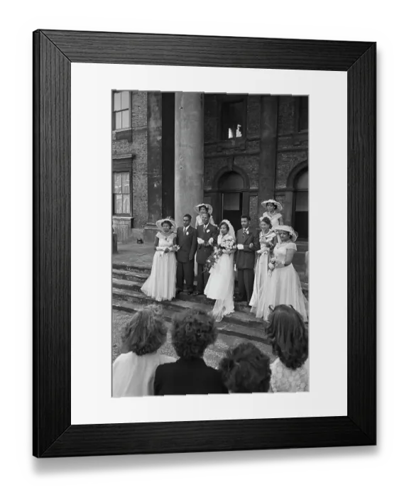 Framed Print : South London Wedding Framed Print : South London Wedding