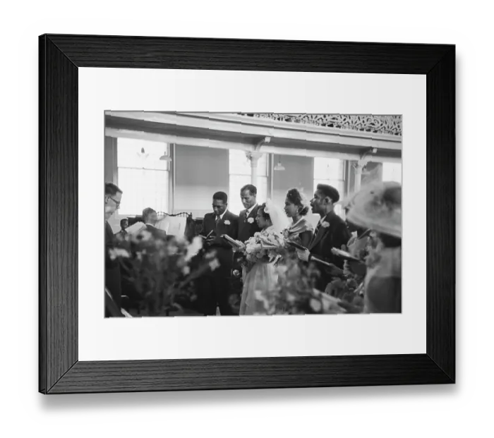 Framed Print : South London Wedding Framed Print : South London Wedding