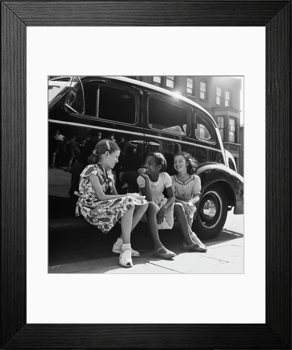 Framed Print : South London Girls Framed Print : South London Girls