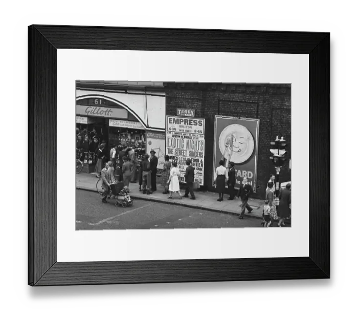 Framed Print : Atlantic Road, London Framed Print : Atlantic Road, London