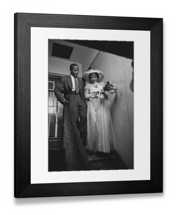 Framed Print : South London Wedding