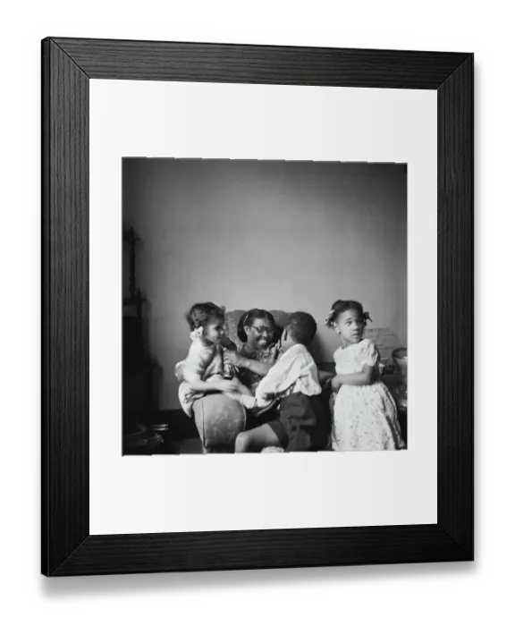 Framed Print : Brixton Family Framed Print : Brixton Family