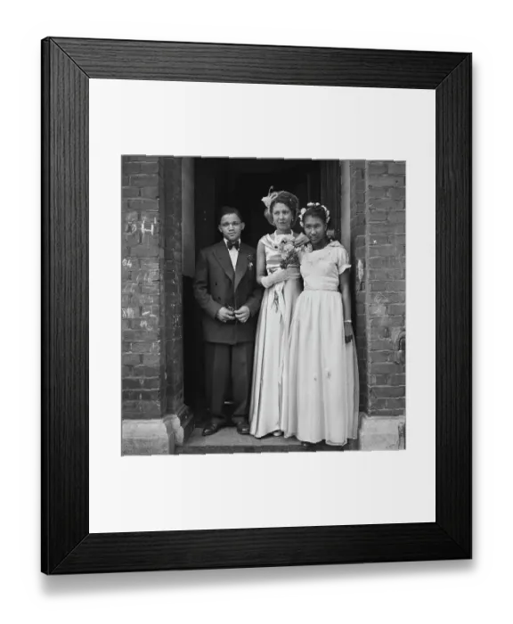 Framed Print : South London Wedding