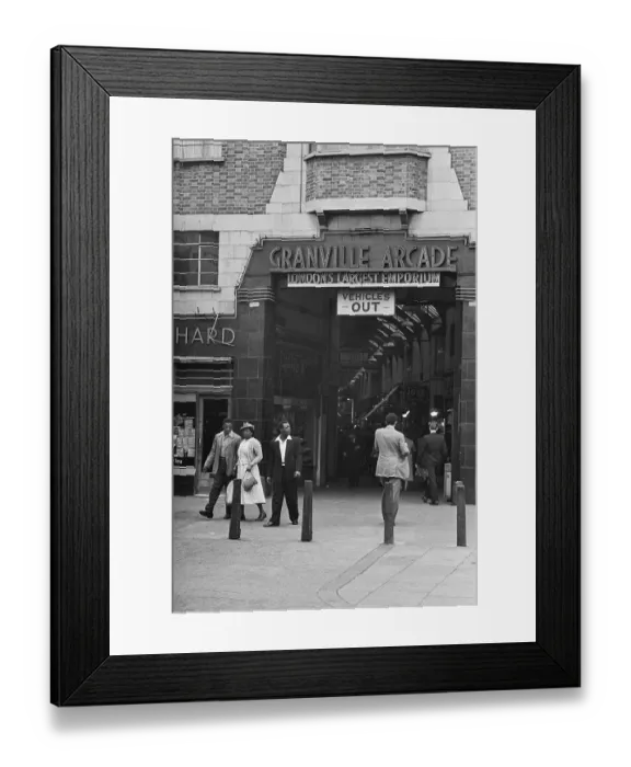 Framed Print : Granville Arcade (now Brixton Village)