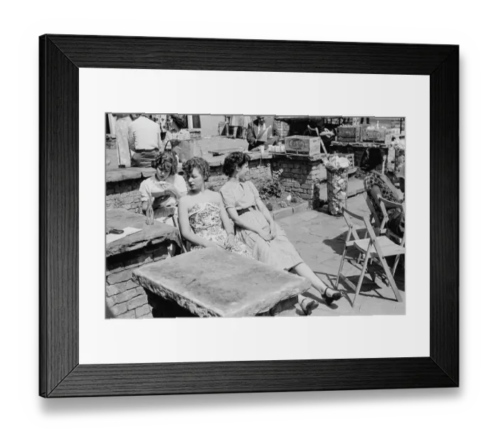 Framed Print : Heatwave, Summer 1952 Framed Print : Heatwave, Summer 1952