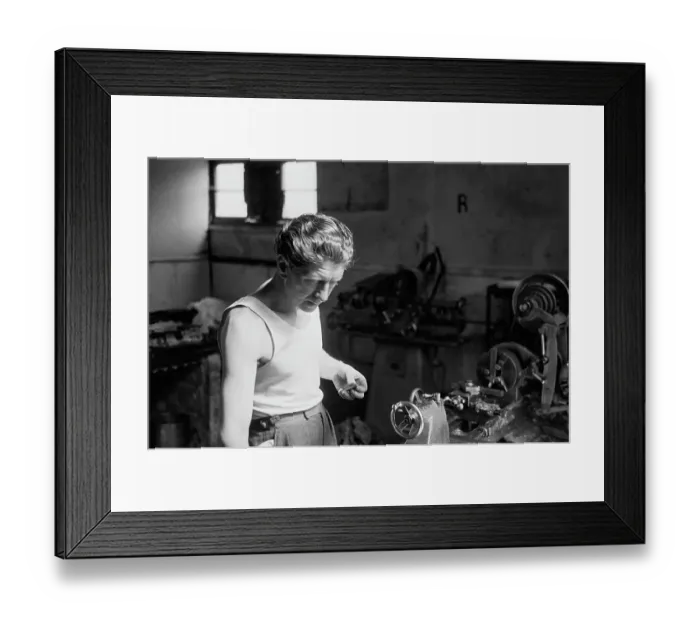 Framed Print : Heatwave, Summer 1952 Framed Print : Heatwave, Summer 1952