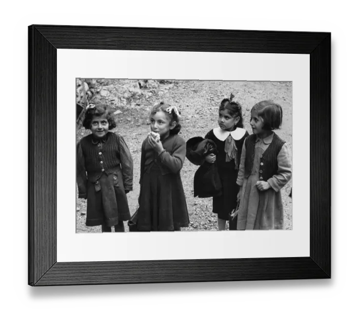 Framed Print : Italian Girls Framed Print : Italian Girls