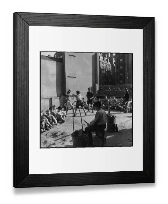 Framed Print : Bomb Site Boxers Framed Print : Bomb Site Boxers