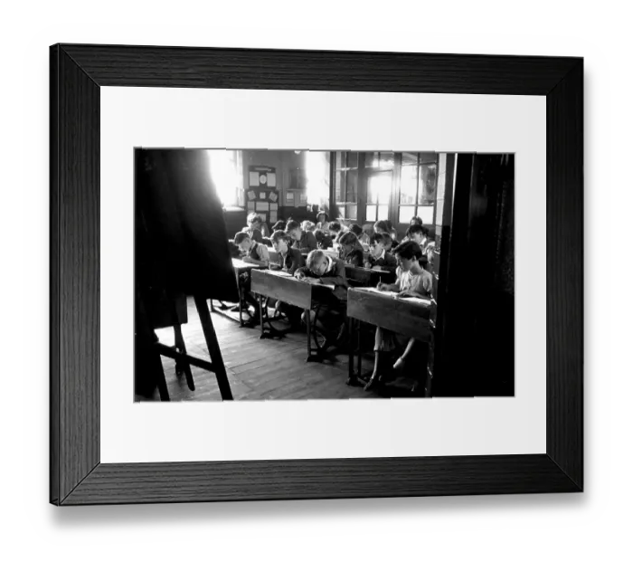 Framed Print : Children In Class Framed Print : Children In Class