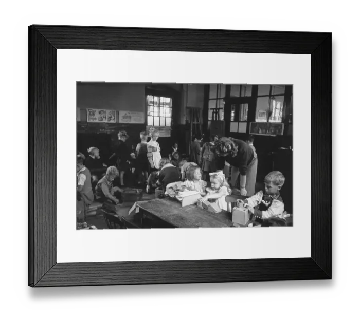 Framed Print : Overcrowded School Framed Print : Overcrowded School