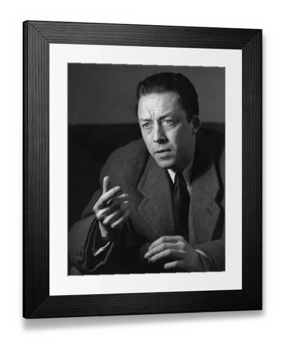 Framed Print : Albert Camus Framed Print : Albert Camus