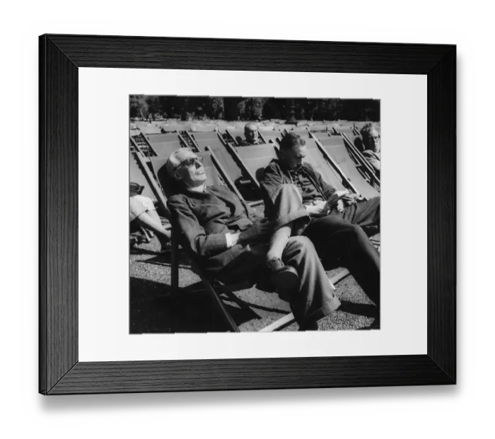 Framed Print : Snooze In The Park Framed Print : Snooze In The Park