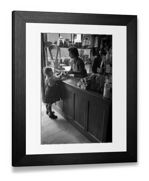 Framed Print : Pocket Money Shopper Framed Print : Pocket Money Shopper