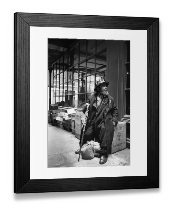 Framed Print : London Vagrant Framed Print : London Vagrant