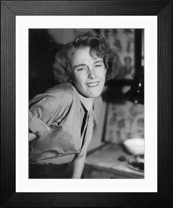 Framed Print : Distressed Woman Framed Print : Distressed Woman
