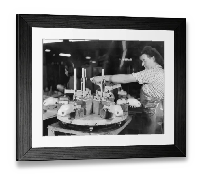 Framed Print : Making Dolls Framed Print : Making Dolls